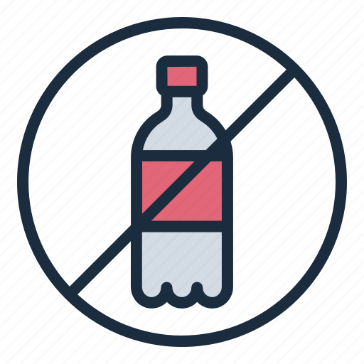 Ecology, pollution, environment, no plastic bottle icon - Download on Iconfinder