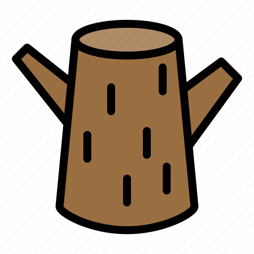Cut, pollution, stump, wood icon - Download on Iconfinder