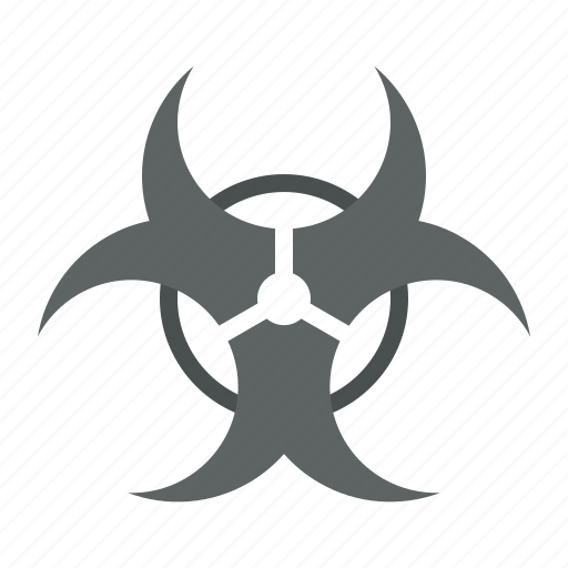 Biohazard, biological, danger, hazard, pollution, sign icon - Download on Iconfinder