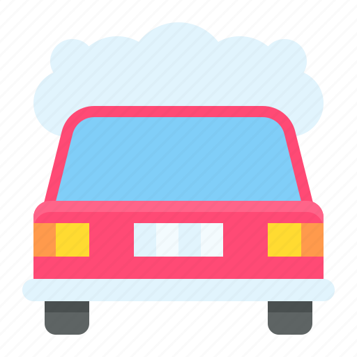 Car, pollution, smoke, vehicle icon - Download on Iconfinder