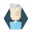 avatar, grandfather, grey, hair, old, profile 