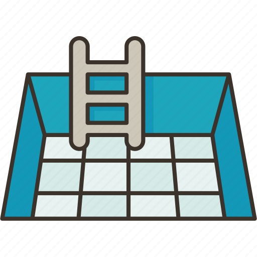 Empty, swimming, pool, water, vacation icon - Download on Iconfinder