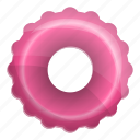 beach, party, pink, pool, ring, water