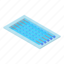 cartoon, isometric, party, pattern, pool, swimming, water