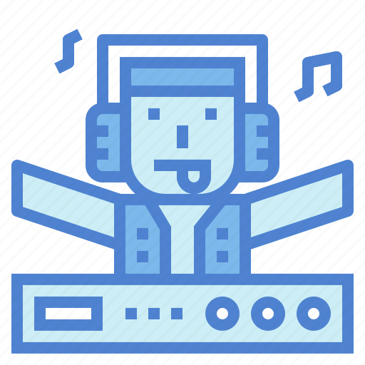 Disc, dj, jockey, music, party icon - Download on Iconfinder