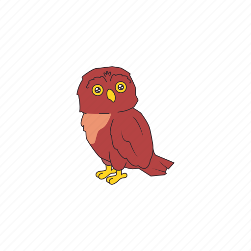 Bird, animal, owl, wild, cute icon - Download on Iconfinder