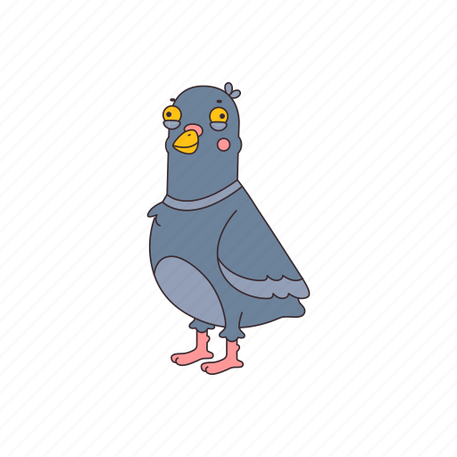 Bird, animal, pigeon, dove, cute icon - Download on Iconfinder