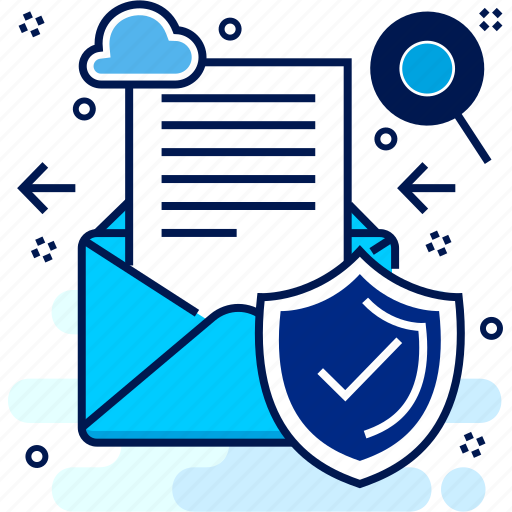 Antivirus, letter, document, protected, secured icon - Download on Iconfinder