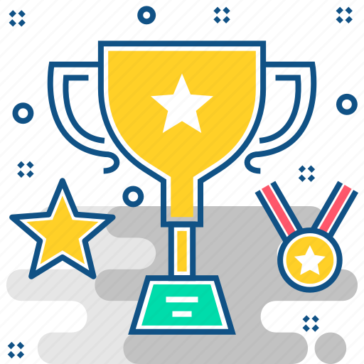 Champion, reward, trophy, achievement, award, cup, medal icon - Download on Iconfinder