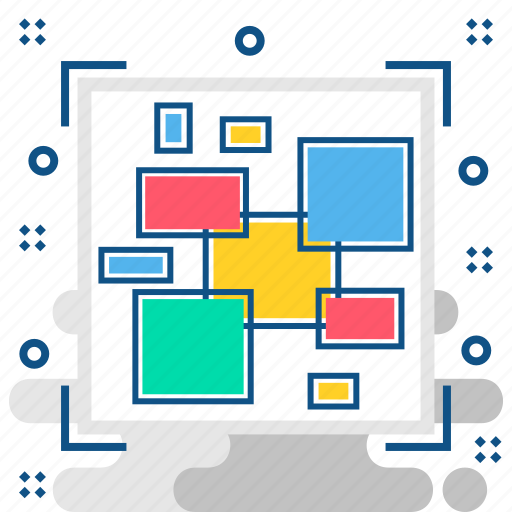 Databse, format, raw data, scattered, unformat, unstructured data icon - Download on Iconfinder