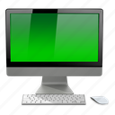 green, imac, computer, mac