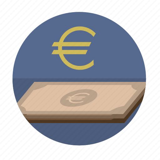 Banknote, euro, money, round, sigh icon - Download on Iconfinder
