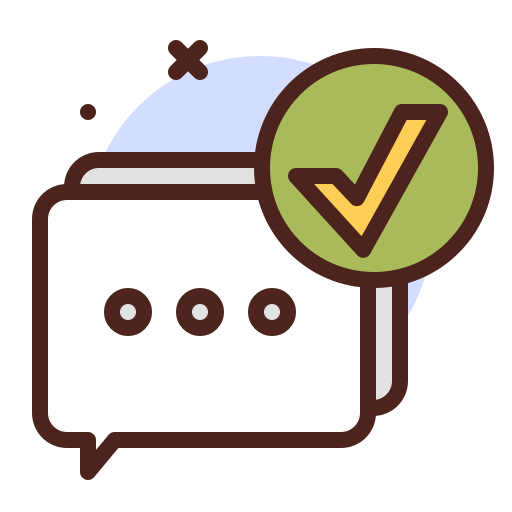 Positive, chat, status icon - Free download on Iconfinder