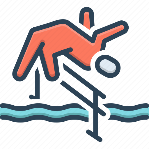 Courage, bravery, heroism, hardihood, hurdle, runner, courageousness icon - Download on Iconfinder