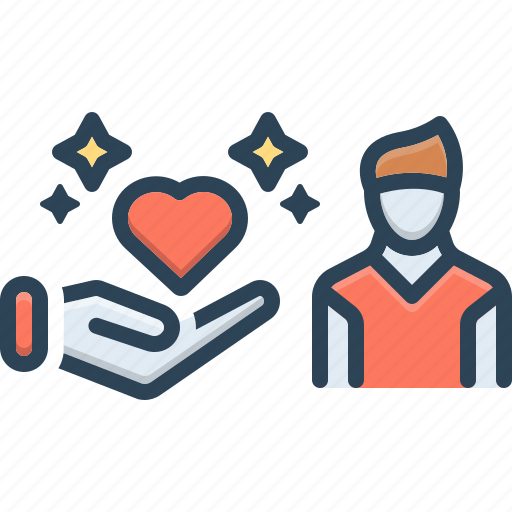 Empathy, sympathy, compassion, heart, humankind, sympathetic, fellow feeling icon - Download on Iconfinder