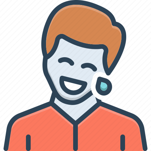 Laugh, deride, chuckle, giggle, grin, jibe, guffaw icon - Download on Iconfinder