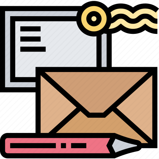 Envelope, letter, postal, mail, correspondence icon - Download on Iconfinder