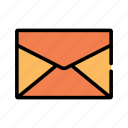email, envelope, letter, mail, message, post, postal 