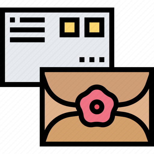 Envelope, letter, mail, correspondence, communication icon - Download on Iconfinder
