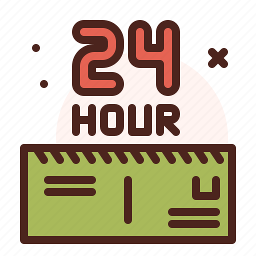 24hours, job, profession, mail icon - Download on Iconfinder