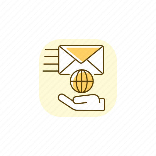 Postal service, international, email, correspondence icon - Download on Iconfinder