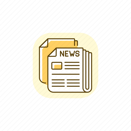 Newspaper, daily paper, news, information icon - Download on Iconfinder