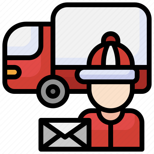 Postman, professions, jobs, mailman, profess icon - Download on Iconfinder