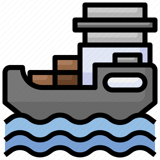 Ship, import, logistic, shipping, delivery icon - Download on Iconfinder