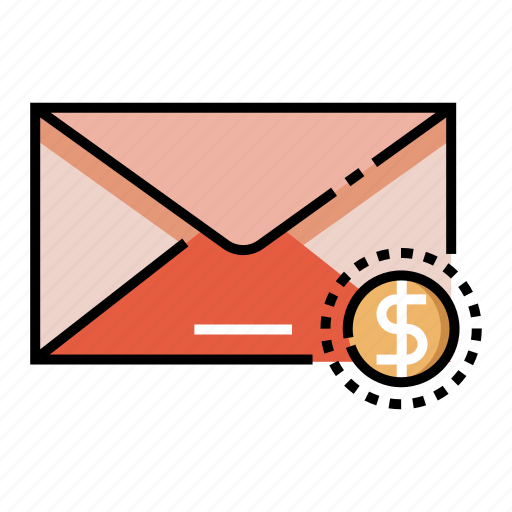 Bill, envelope, income, mail, money, postage icon - Download on Iconfinder