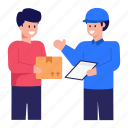 delivery, courier, package delivery, cargo delivery, delivered parcel 