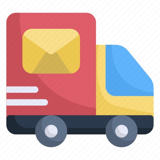 Delivery, transport, logistic, delivery truck, mail icon - Download on Iconfinder