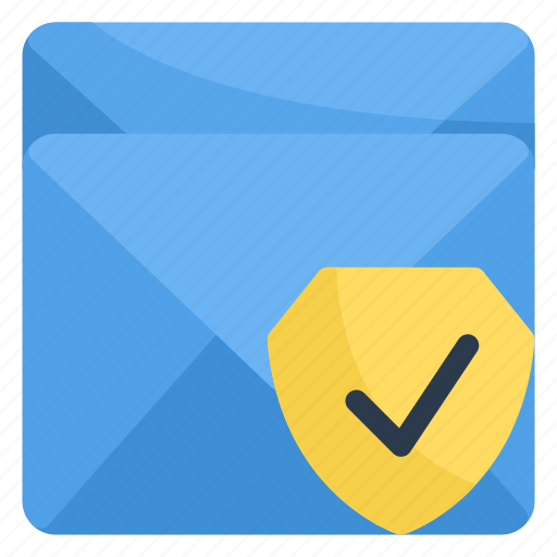Protection, mail, envelope, check mark icon - Download on Iconfinder
