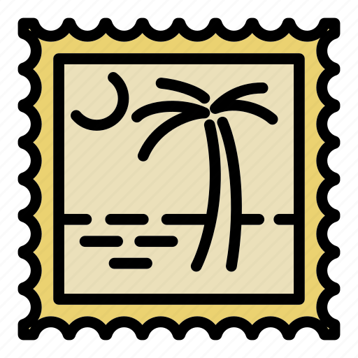 Island, postmark icon - Download on Iconfinder on Iconfinder