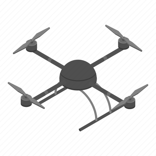 Business, cartoon, delivery, drone, isometric, logo, technology icon - Download on Iconfinder