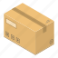 box, business, cartoon, christmas, delivery, isometric 