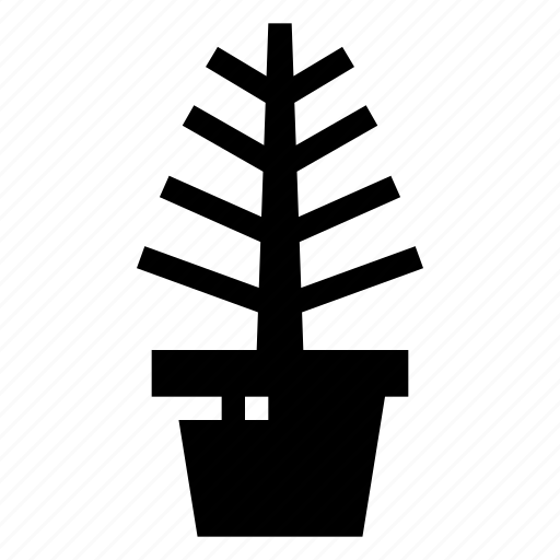 Pot, plant, tree, garden, decoration icon - Download on Iconfinder