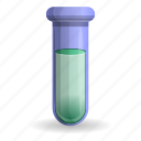 abstract, green, medical, potion, test, tube