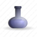 blue, flask, laboratory, medical, technology, water