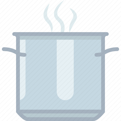 Cooking, hot, kitchen, pot, restaurant, steam icon - Download on Iconfinder