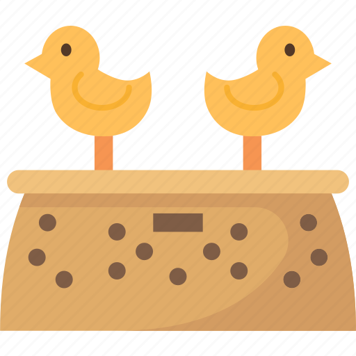 Chick, box, cardboard, poultry, farming icon - Download on Iconfinder