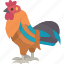 rooster, chicken, male, animal, farm 
