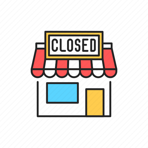 Closed, shop, building icon - Download on Iconfinder
