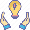 brain, bulb, idea, innovation, lamp