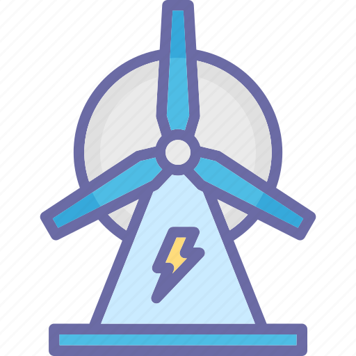 Storm, thunder, turbine, wind icon - Download on Iconfinder