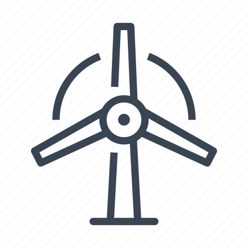 Wind, turbine, mill, ecology, green, energy icon - Download on Iconfinder