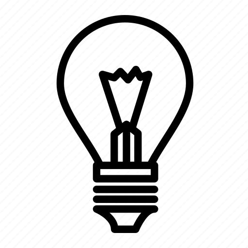 Light bulb, bulb, idea, process, gear, power, innovation icon - Download on Iconfinder