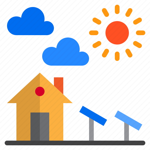 Ecology, home, panel, power, solar, sun icon - Download on Iconfinder