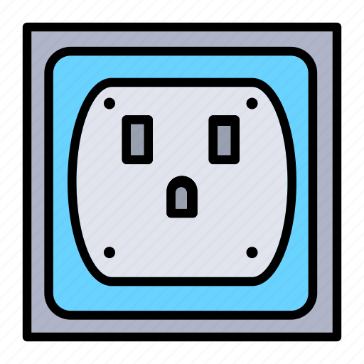 Current, electrical, electricity, outlet, tools icon - Download on Iconfinder
