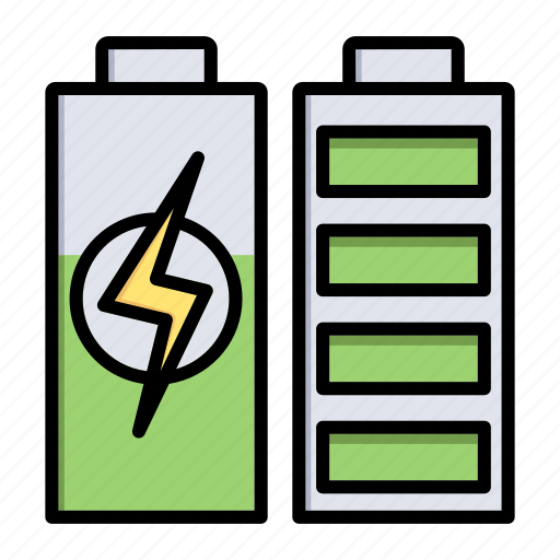 Battery, cell, electric, lithium, rechargeable icon - Download on Iconfinder