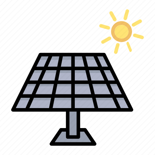 Eco, electricity, energy, panels, renewable, solar icon - Download on Iconfinder